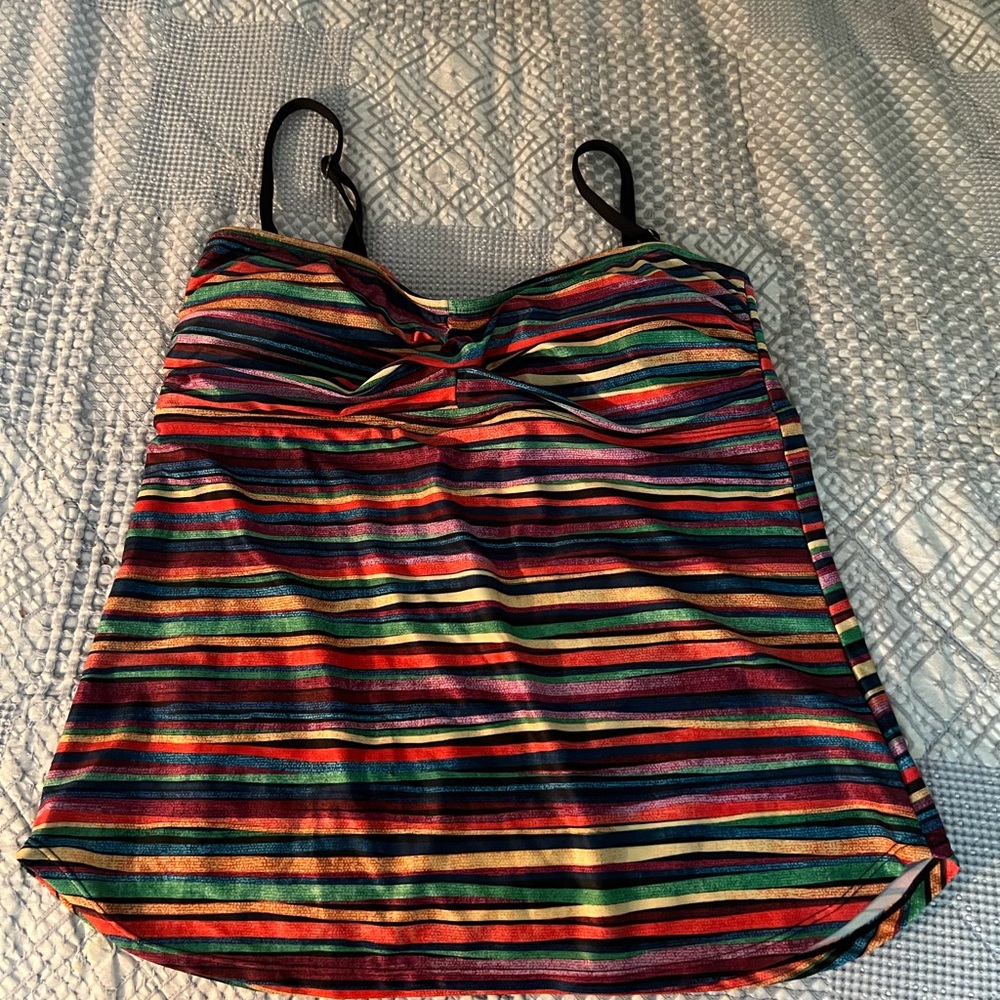 Multicolor Striped Women's Top